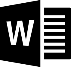 Brand Microsoft Word Laser Cut Svg File, Free Vectors File